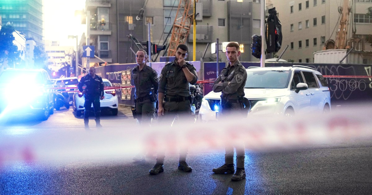 Palestinian attack leaves one Israeli patrol officer dead in Tel Aviv, shooter killed