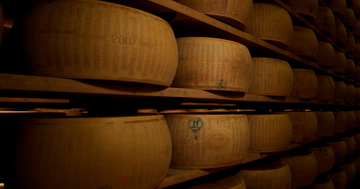 Italian man crushed to death by falling wheels of cheese