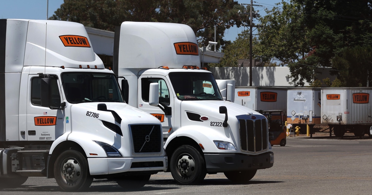 Price hikes loom for consumers with the loss of Yellow trucking