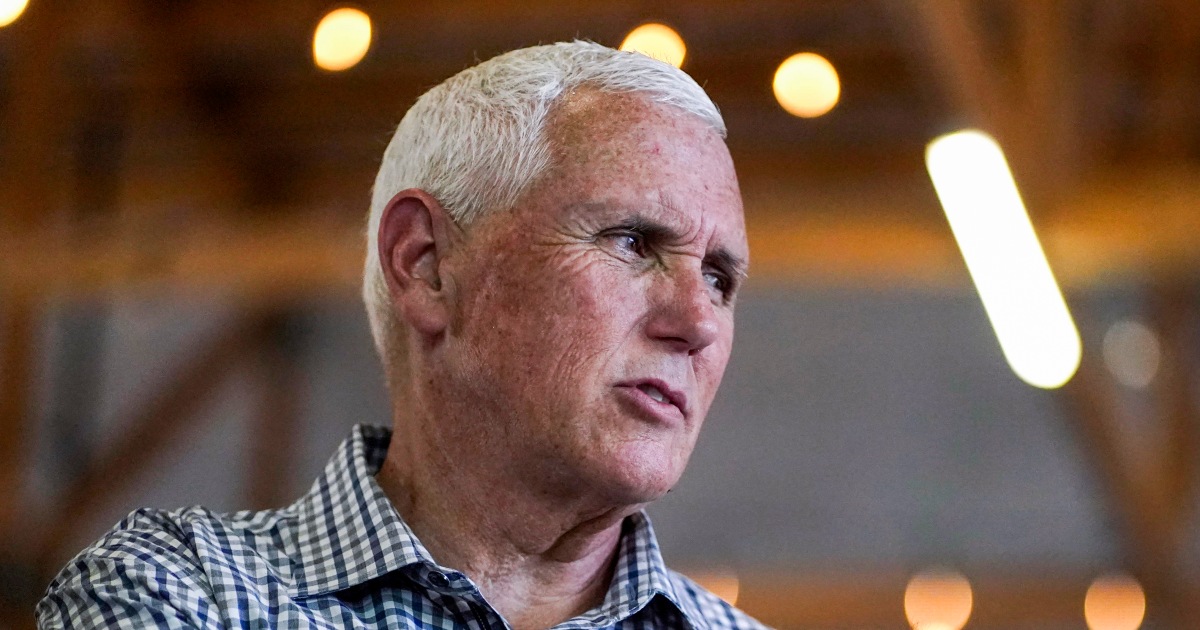 Mike Pence says he hopes Hunter Biden special counsel will ‘do his job without fear or favor’