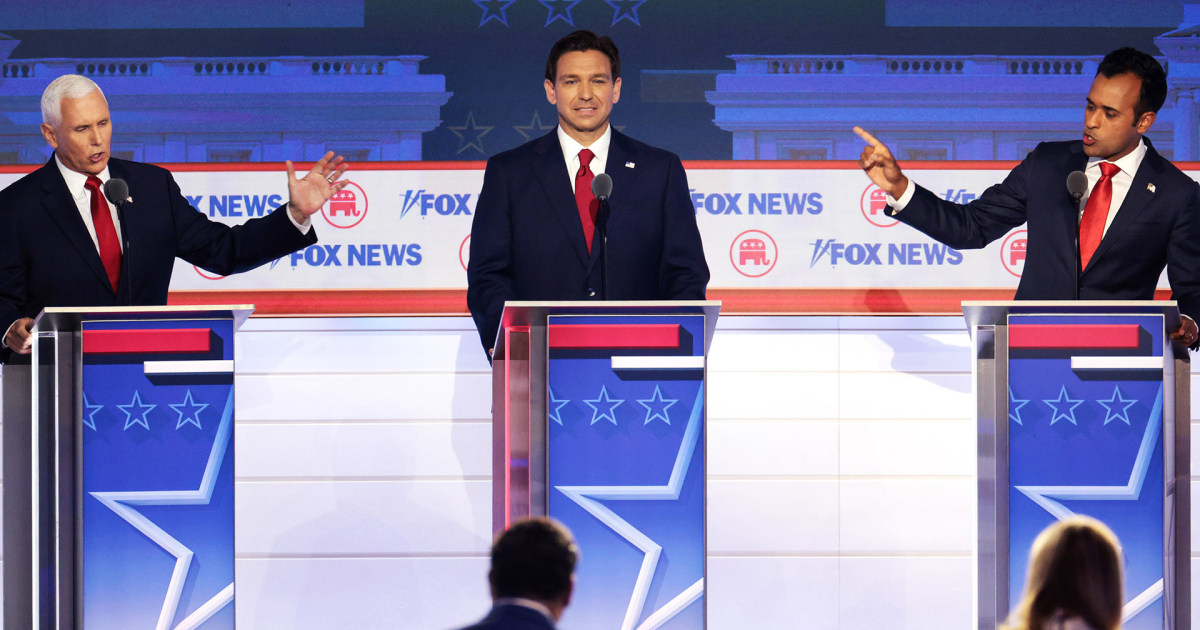 Watch highlights from the first Republican presidential primary debate