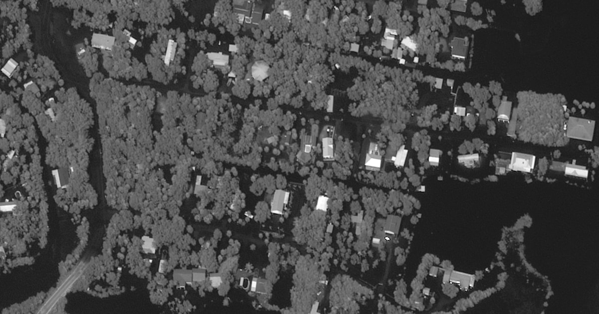 Satellite images capture Hurricane Idalia's flooding in Florida's Big Bend