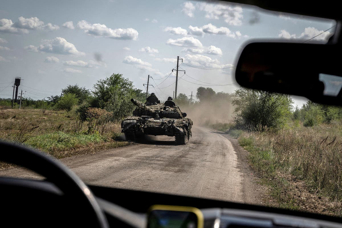 Putin’s forces pushed back in south Ukraine – as Zelensky claims new weapon