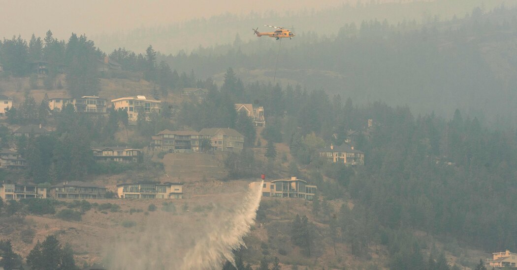 At Least 50 Buildings Have Burned in British Columbia Wildfires