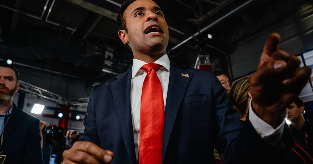 Fact-Checking Vivek Ramaswamy on the Campaign Trail