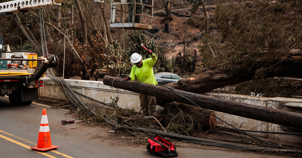 Maui Officials Blame Utility for Allowing Deadly Fire to Start