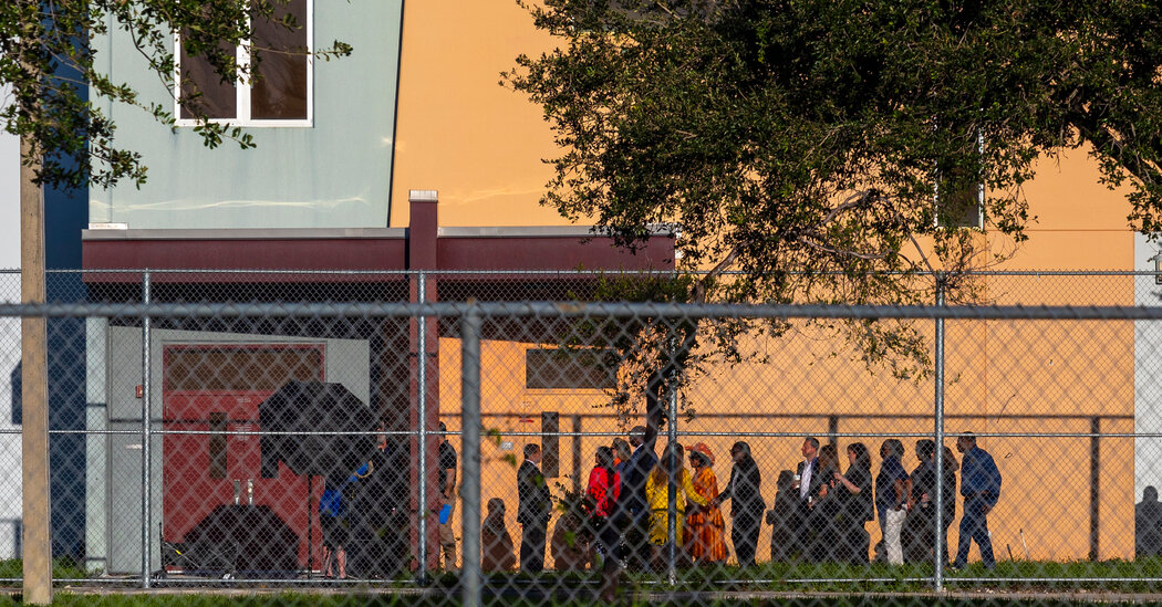 Parkland Hosts a Grim Re-Enactment of a School Massacre