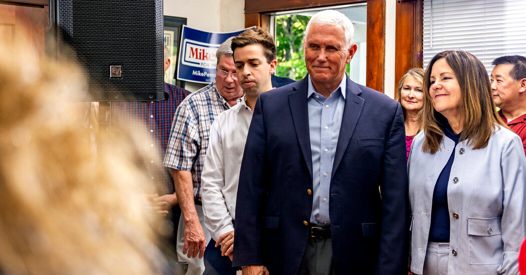 Pence Qualifies for First G.O.P. Debate, His Campaign Says