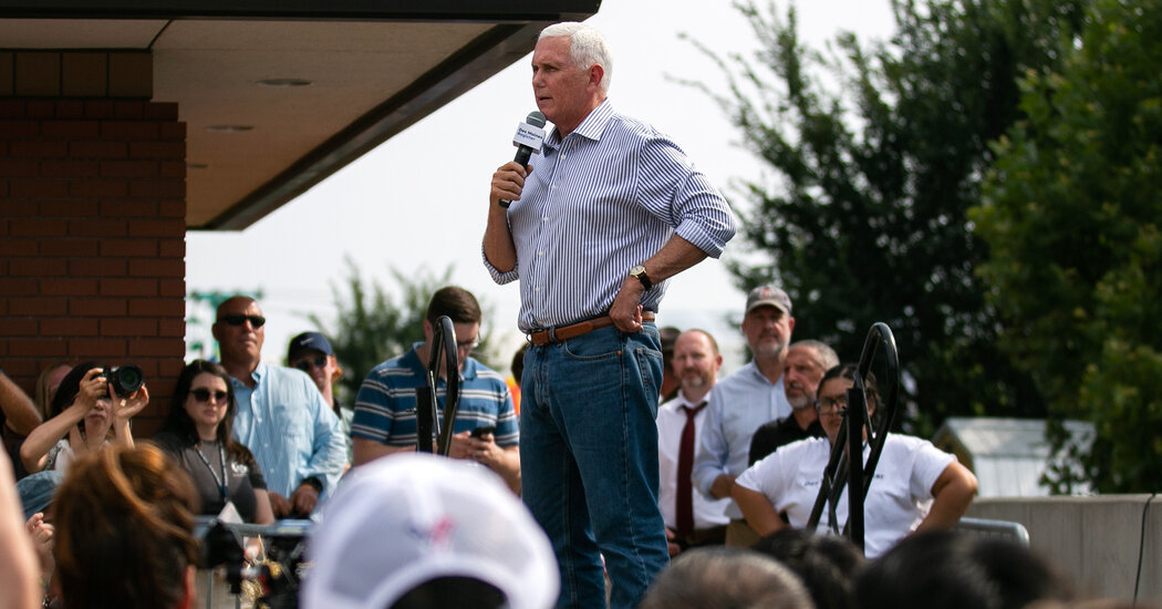 Pence Undercuts Trump’s Defense in Classified Documents Case