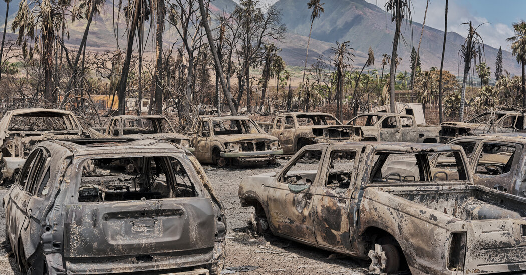 Photos From the Hawaii Fires and the Aftermath
