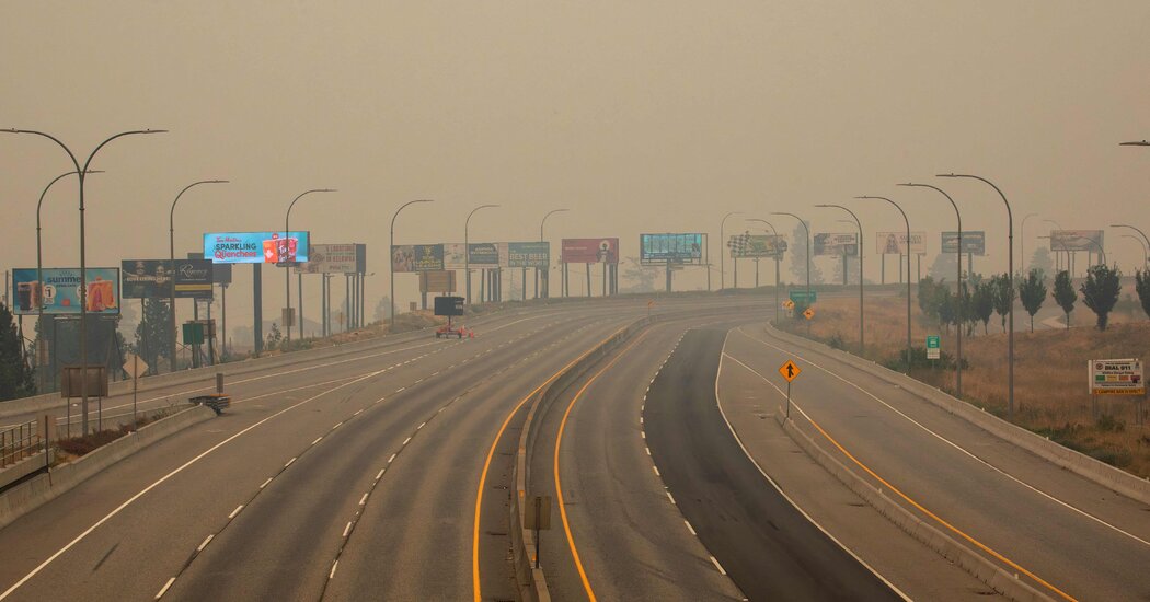 Smoke Blankets Pacific Northwest as Wildfires Rage