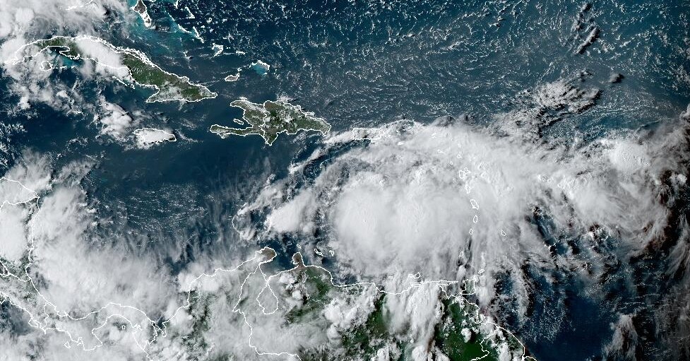 Tropical Storm Franklin Forms in the Atlantic