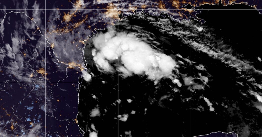 Tropical Storm Harold Forms and Quickly Heads to Texas