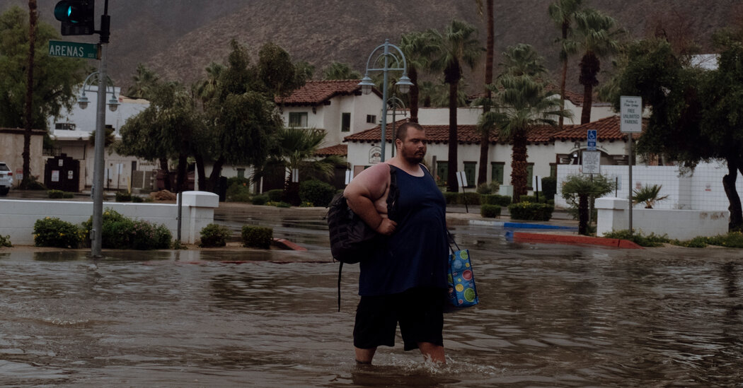 Tropical Storm Hilary Hits California