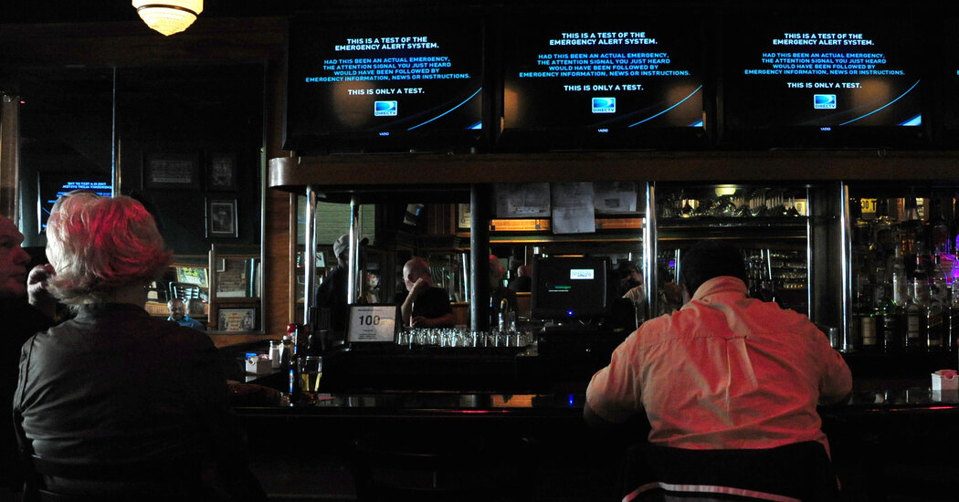 ‘This Is a Test’: Nationwide Alert Will Reach Cellphones, TVs and Radios