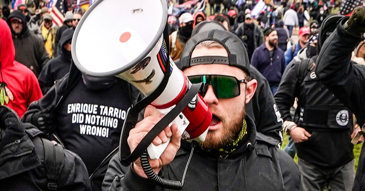 Proud Boy ties record for the longest Jan. 6 sentence in seditious conspiracy case