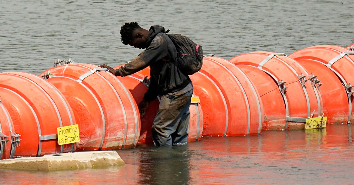 Judge orders Texas to remove floating barrier in Rio Grande designed to deter migrants