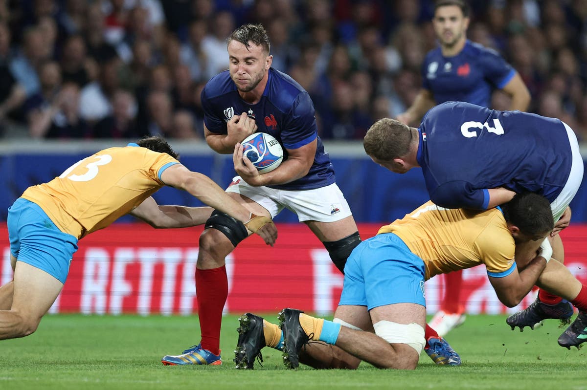 France v Uruguay LIVE: Rugby World Cup latest updates