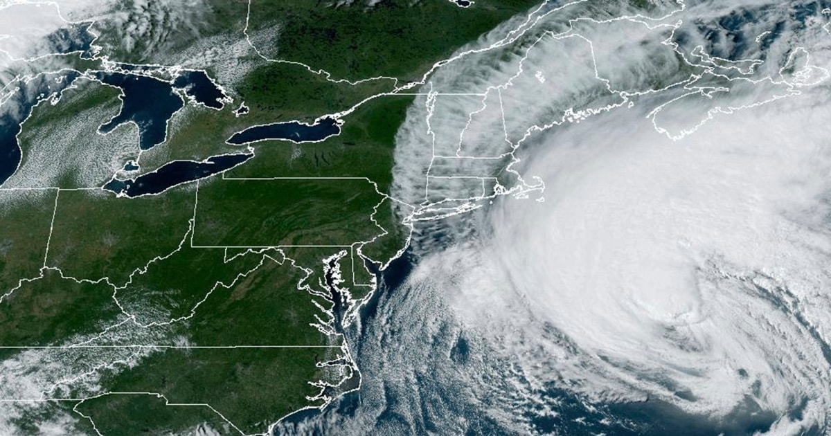 Tracking Post-Tropical Cyclone Lee