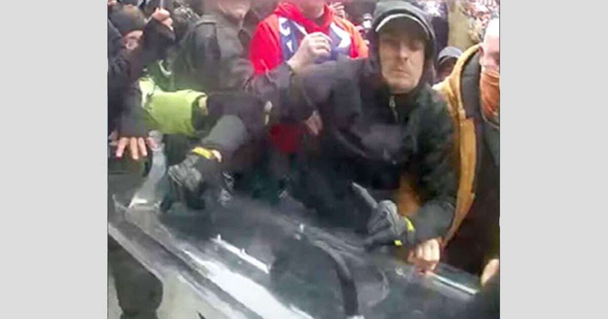 Jan. 6 rioter who punched officer and stole his shield sentenced to almost 3 years