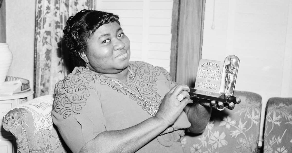 The academy will replace Hattie McDaniel’s lost Oscar for best supporting actress