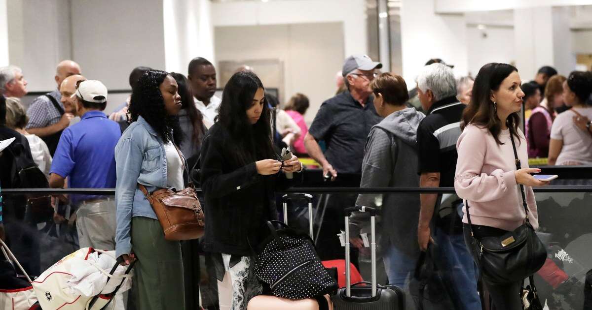 A government shutdown wouldn't stop air travel, but it could make it worse