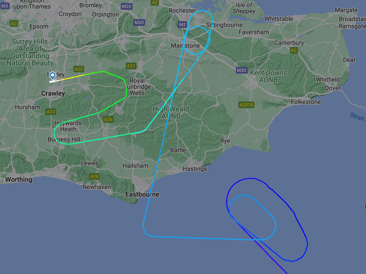 Chaos as flights diverted over Gatwick air traffic control staff shortage
