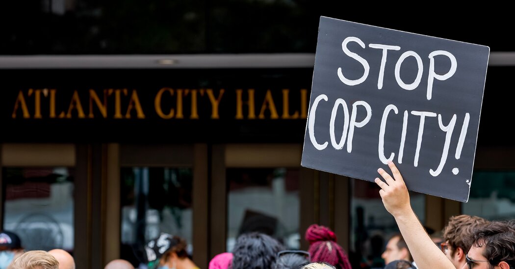 Dozens of ‘Cop City’ Activists Are Indicted on Racketeering Charges