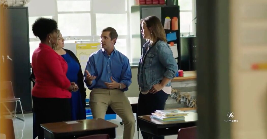 No Trump, Not Much Biden: The Ad Wars in 3 Governor’s Races