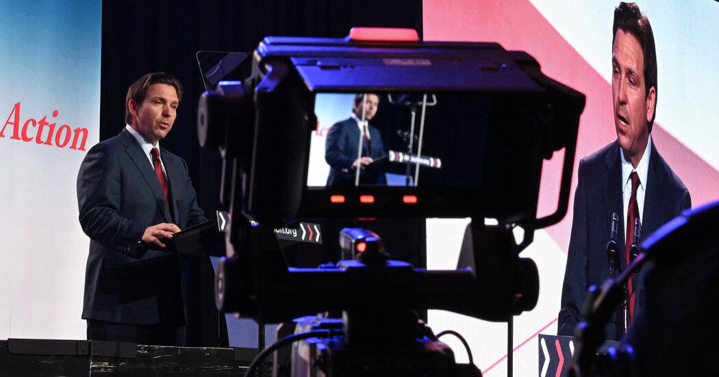 Polls Show Ron DeSantis Sliding in the Republican Primary