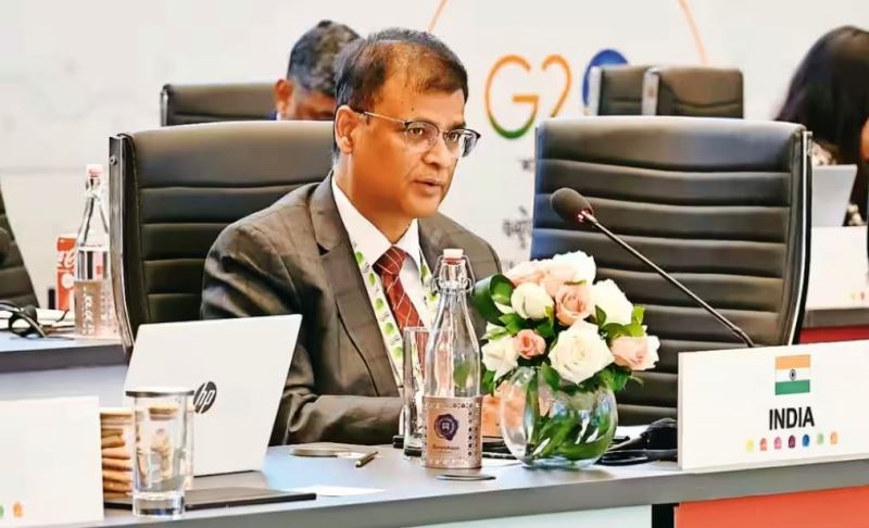 Rahul Navin during G20 summit