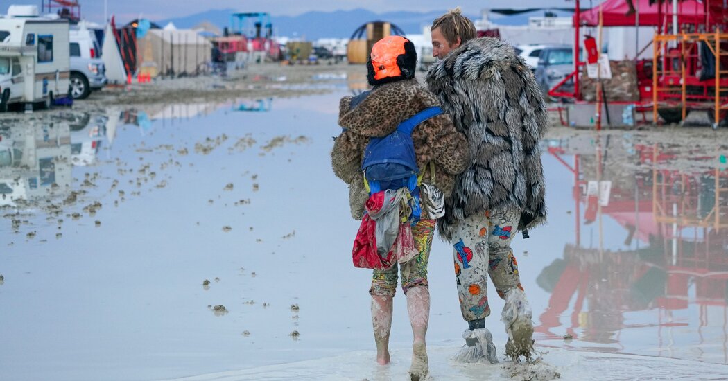 Thousands of Attendees Trapped at Burning Man Festival Brace for More Rain