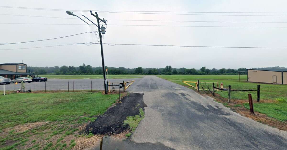 Oklahoma mom killed after being hit by the wing of a small plane while on a lawn mower at airport