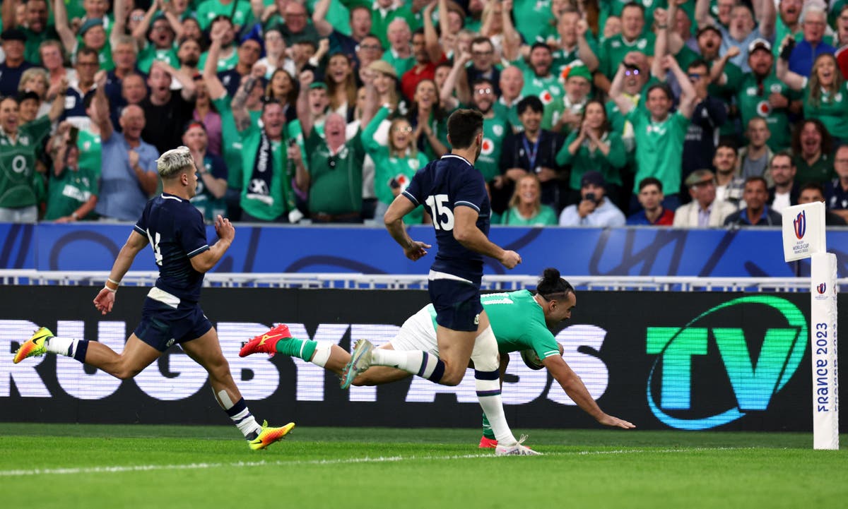 Ireland vs Scotland LIVE: Latest Rugby World Cup updates