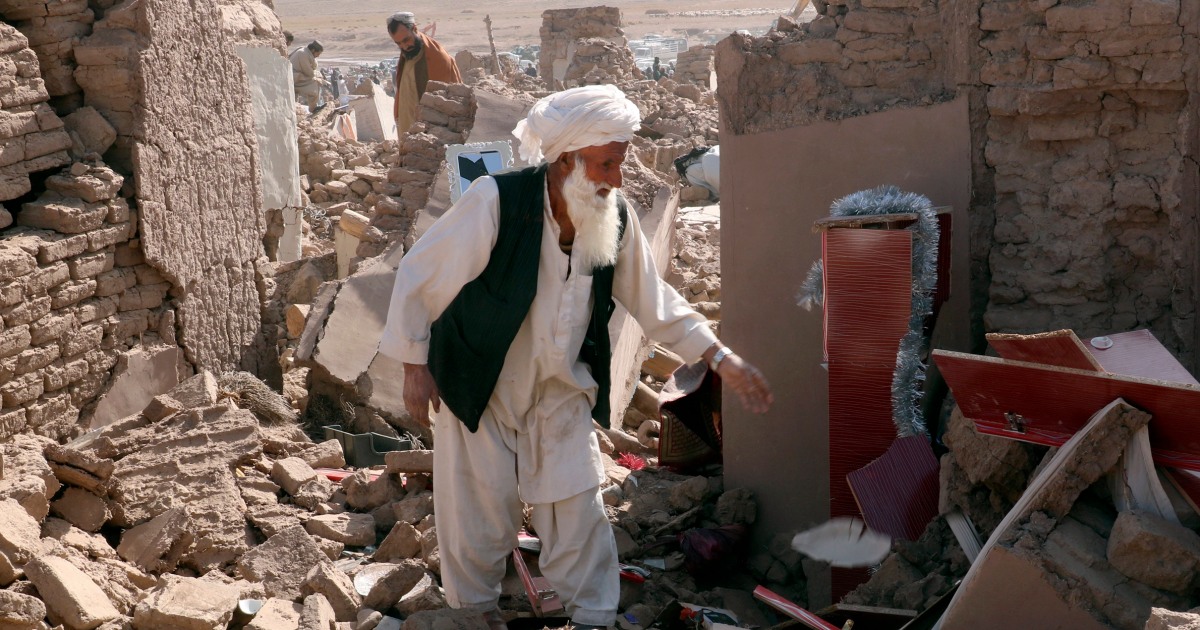 Afghan earthquakes kill 2,445, Taliban say, as deaths mount