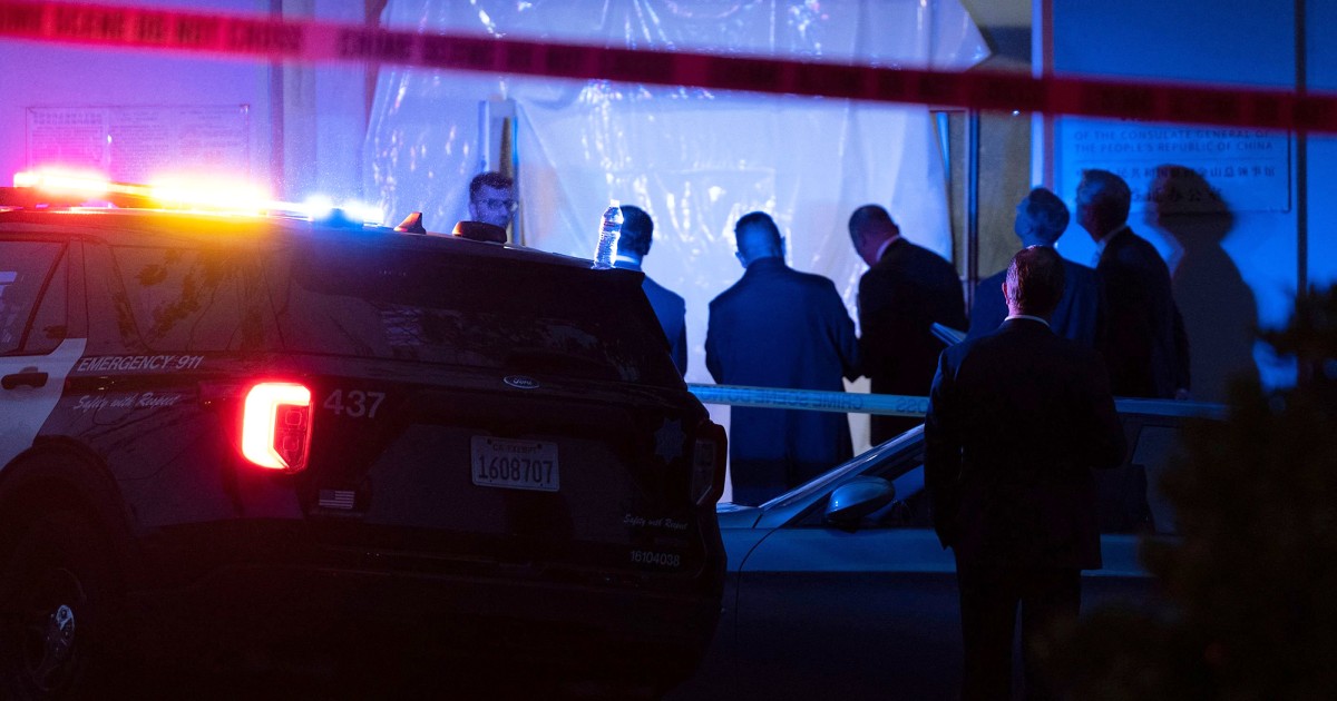 Driver of car that rammed into Chinese Consulate in San Francisco is fatally shot by police