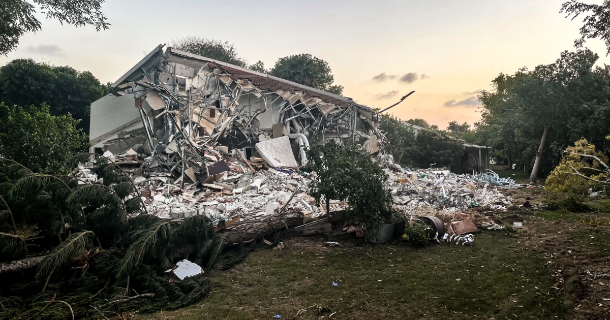 Death and heartbreak at every turn in kibbutz near Gaza that was ambushed by Hamas 