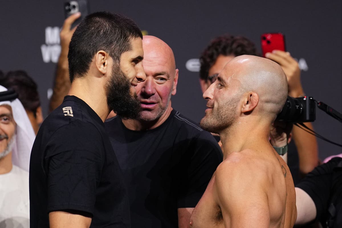UFC 294 LIVE: Volkanovski vs Makhachev fight updates and results tonight