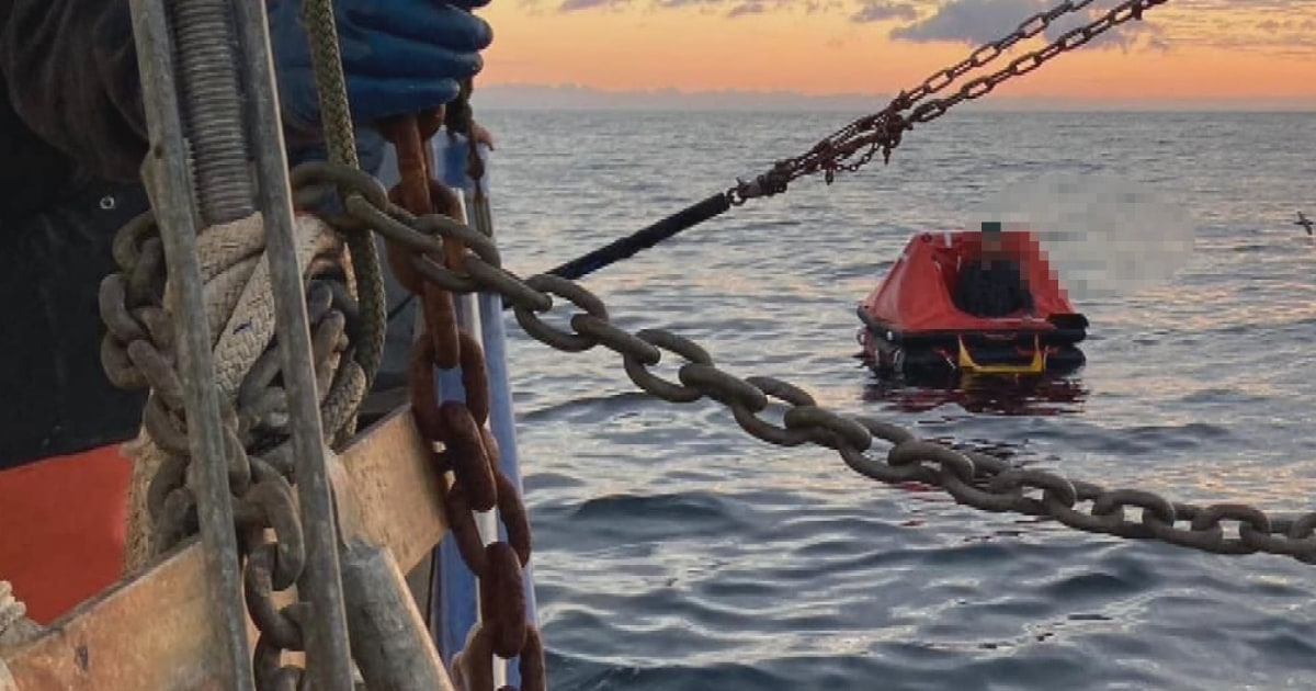 Fisherman rescued after 13 days adrift at sea