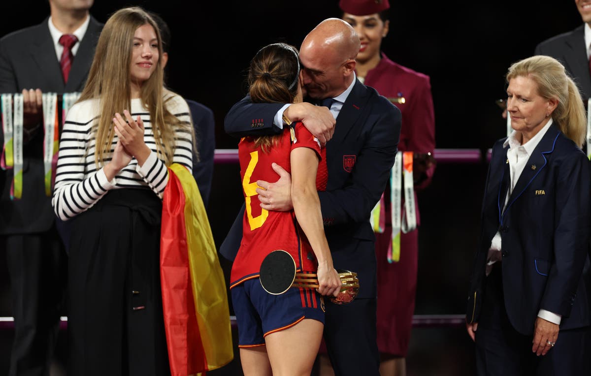 Luis Rubiales banned from football for three years after World Cup final kiss