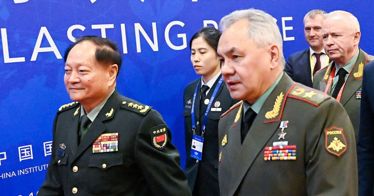 China and Russia take aim at U.S. at Beijing defense forum