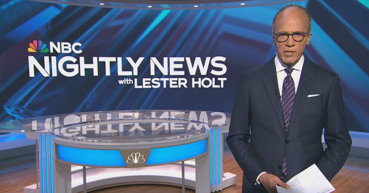 Nightly News Full Broadcast (November 1st)