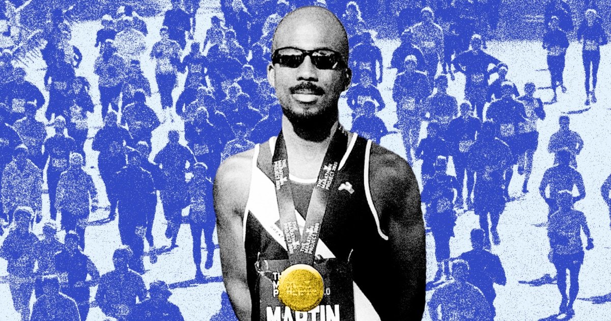 Nathan Martin is ready to race at the New York City Marathon, and Black runners are amped
