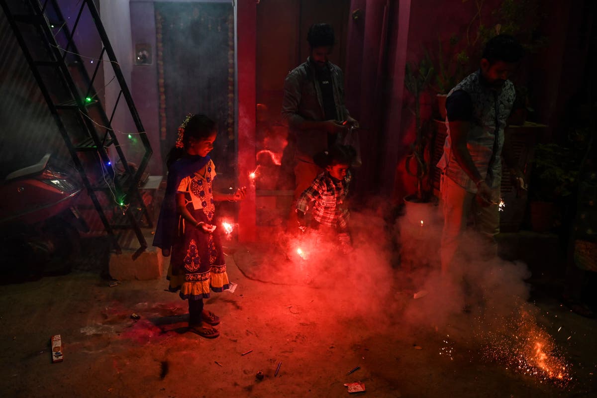 How Diwali fireworks have become a political issue during Delhi’s annual air crisis