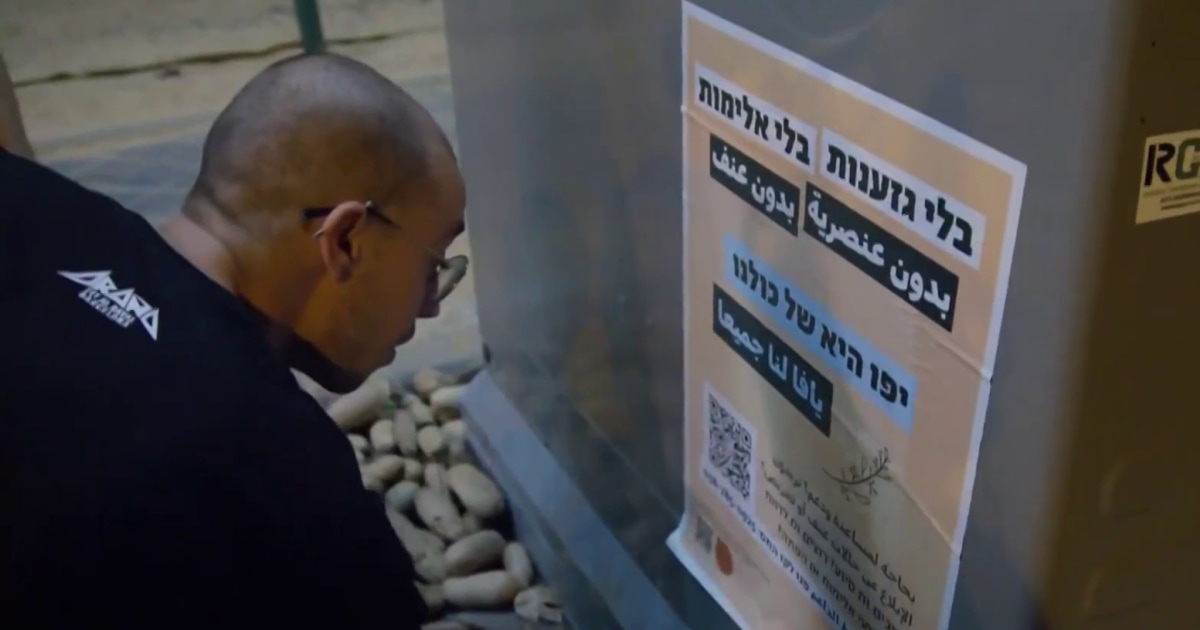 Group of Jews and Arabs come together to spread peace in Israel