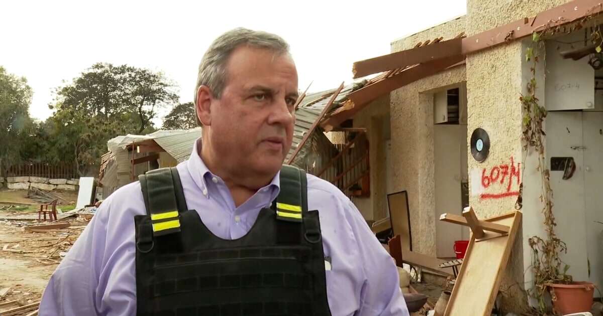 Republican presidential candidate Chris Christie travels to Israel