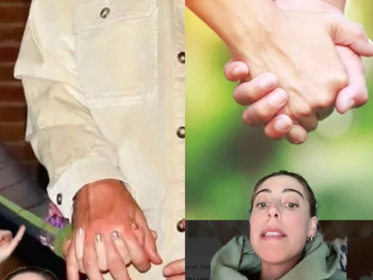 TikToker starts debate over what an intertwined fingers hand hold means