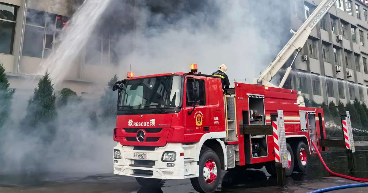 Fire at office building in northern China kills 26
