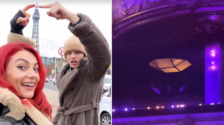 Strictly: Bobby Brazier shows off moves in behind-the-scenes Blackpool clip