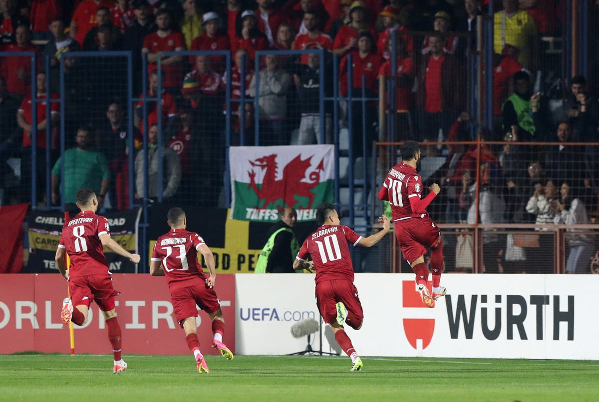 Armenia v Wales LIVE: Latest updates from crucial Euro 2024 qualifier